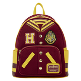 Harry Potter Hogwarts Crest Varsity Jacket Mini Backpack (Front)