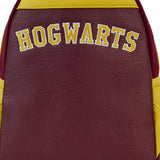 Harry Potter Hogwarts Crest Varsity Jacket Mini Backpack (Back detail)
