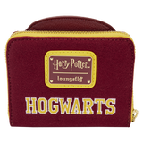 Harry Potter Hogwarts Crest Varsity Jacket Zip Around Wallet (Back)