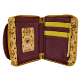 Harry Potter Hogwarts Crest Varsity Jacket Zip Around Wallet (Inside)