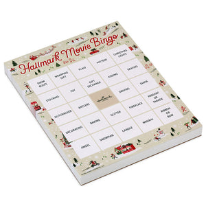 Hallmark Hallmark Channel Christmas Movie Bingo Game Pad