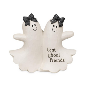 Halloween Best Ghoul Friends Two Ghosts Mini Figurine