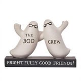 Halloween The Boo Crew Frightfully Good Friends Ghosts On Base Mini Figurine