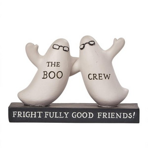 Halloween The Boo Crew Frightfully Good Friends Ghosts On Base Mini Figurine