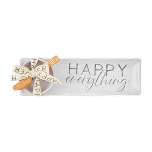 Happy Everything Tray and Dip Set