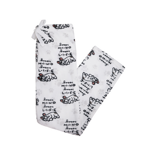 Happy Mind Happy Paws Velvety Fleece PJ Bottoms