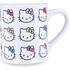 Hello Kitty Faces and Glitter Bows 20 Oz. Ceramic Camper Mug