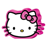 Hello Kitty Glitter Large Die Cut MDF Box Wall Sign