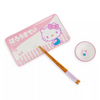  Hello Kitty Tokyo Pink Stripes Boxed Set of 3 Ceramic Sushi Set 