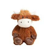 Highland Cow Warmies Microwavable Plush Stuffed Animal