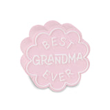 Hallmark Charmers Best Grandma Ever Pink Silicone Charm