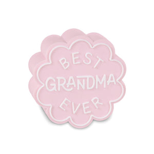 Hallmark Charmers Best Grandma Ever Pink Silicone Charm