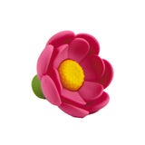 Hallmark Charmers Pink Flower Silicone Charm