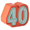 Hallmark Charmers 40th Birthday Silicone Charm