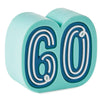 Hallmark Charmers 60th Birthday Silicone Charm