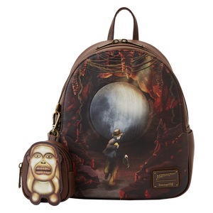 Loungefly Indiana Jones Raiders of the Lost Ark Mini Backpack with Coin Purse