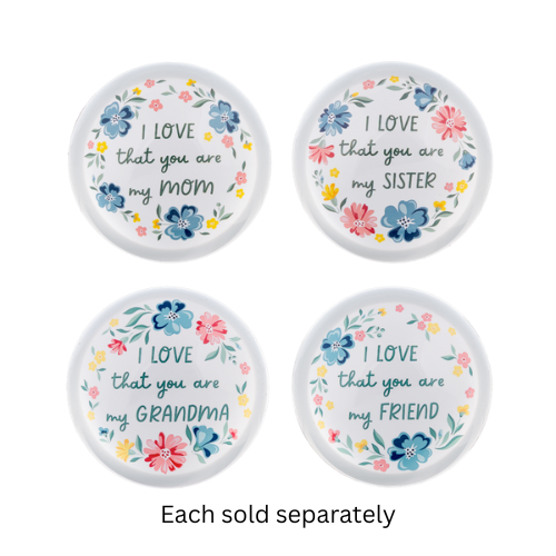 I Love That Flowers Paperweight 3
