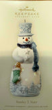 STANLEY T. STARR Snowman Hallmark Keepsake Ornament Club Exclusive