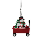 Filled with Joy Wagon Personalized Name Ornament Blank A