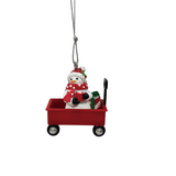 Filled with Joy Wagon Personalized Name Ornament Blank B