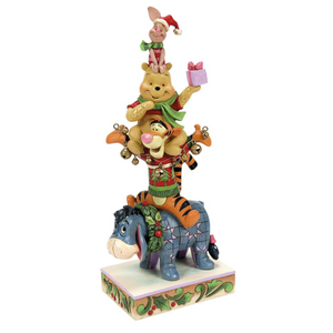 Jim Shore Disney Pooh & Friends Stacked Figurine