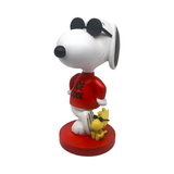 Snoopy Joe Cool with Woodstock Garden Statue 7"