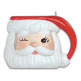 Hallmark 2025 Jolly Santa Mug Hallmark Ornament