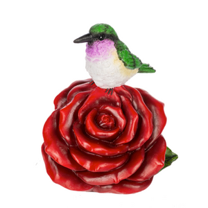 Flower of the Month June Rose Figurine 5.25"