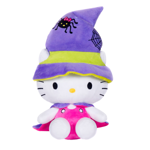 7.5" Sanrio Hello Kitty in Witchy Costume Halloween Stuffed Plush