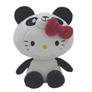 9" Hello Kitty Panda Dress Up Stuffed Plush Animal