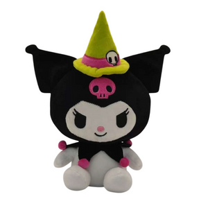 7.5" Sanrio Kuromi in Jester Hat and Collar Costume Halloween Stuffed Plush