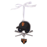 MLB San Francisco Giants Shaped Metal Ornament