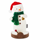 Hallmark Musical Tree-Lighting Snowman Plush, 10.5"