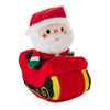 Hallmark Santa in Sleigh Zip-Along Plush Toy