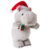 Hallmark Musical Christmas Hippo Plush With Motion, 11"