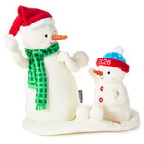 Hallmark Snowball Fight! Musical Snowmen Plush With Motion, 10"