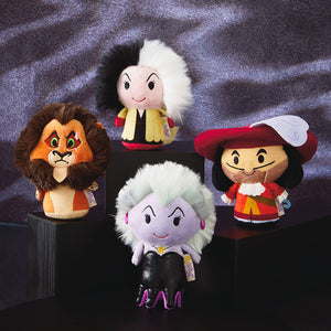 Hallmark itty bittys® Disney Villains Plush, Set of 4