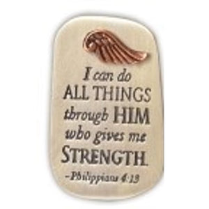 Visor Clip-I Can Do All Things Through Him...