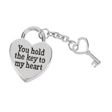 Key to My Heart Token Charm