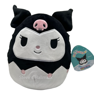 Sanrio Squishmallow Classic Kuromi 8" Stuffed Plush by Kelly Toy Jazwares