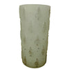 Silver Pine Tree Water Fountain Candle with Remote Control 8"