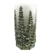 Pine Tree Water Fountain Candle with Remote Control 4" x 8"