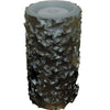 Silver Star Water Fountain Candle with Remote Control