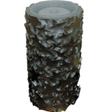 Silver Star Water Fountain Candle with Remote Control