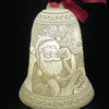 Santa Christmas Luumii Lights Bell Ornament