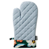 Hallmark Lacey Chabert Collection Blue Chambray and Floral Oven Mitt