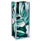 Hallmark Lacey Chabert Collection Green Floral Fabric Wine Tote