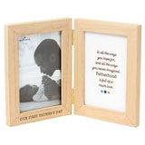 Hallmark Our First Father's Day Two-Sided Picture Frame, 4x6