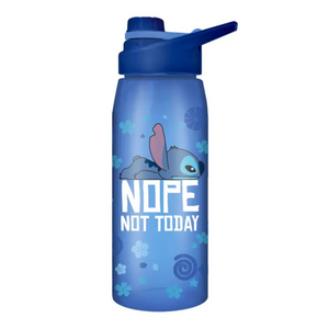 Lilo and Stitch Nope Not Today 28 Oz. Tritan Water Bottle with Screw with Lid