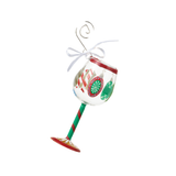 Lolita Hallmark Exclusive Ho Ho Ho Wine Glass Ornament